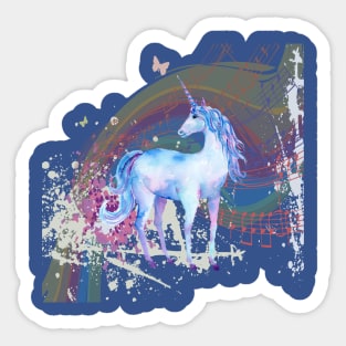 Unicorn Farts Sticker